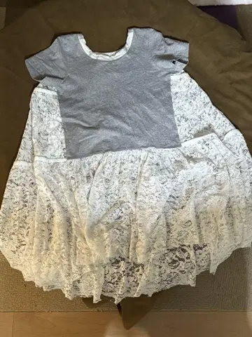 sacai 튜닉 레이스 원피스