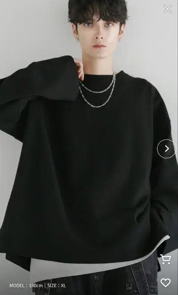 LILL 롱T셔츠 남성용