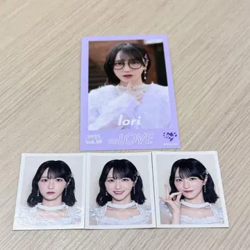 노구치 이오리 미니 포토 카드 ID 사진
