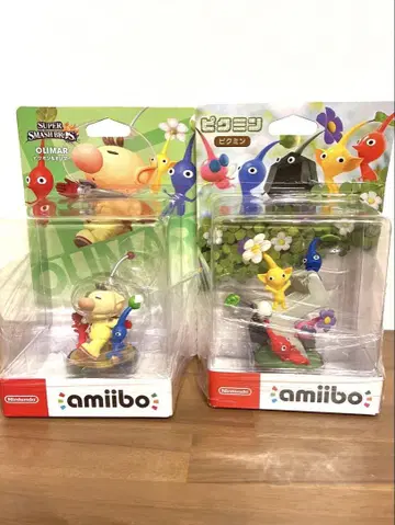 [ 미개봉 새상품 ] amiibo 피크민&올리마 2체 세트