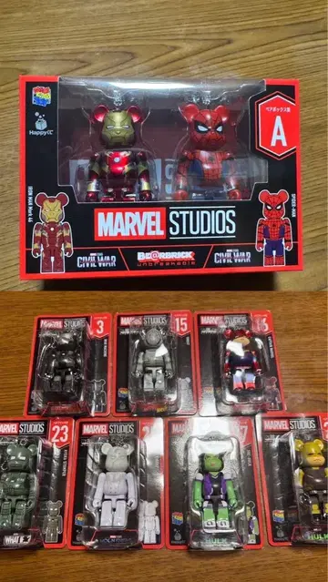 해피 복권 [ MARVEL BE@RBRICK ] 마블 베어브릭