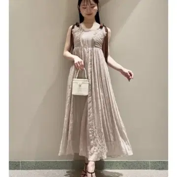 스나이델 시어 쉬폰 와셔 원피스