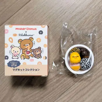 리락쿠마 마그넷 컬렉션 키이로이토리 도넛 팝