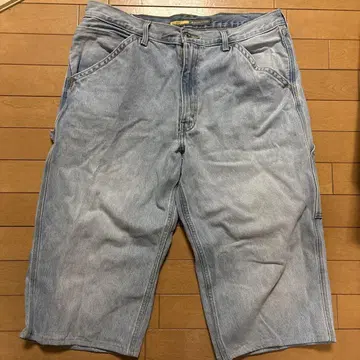 데님 숏팬츠 라이트 블루