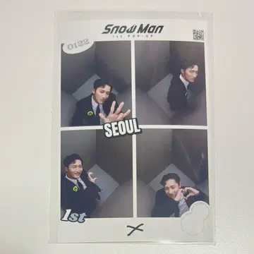 SnowMan 한국 서울 1st popup 이와모토 테루 푸리쿠라