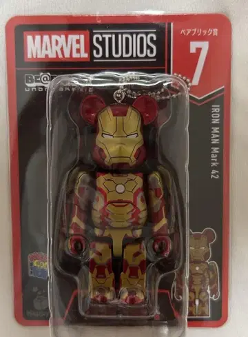 MARVEL 베어브릭 Happy 복권 1. IRON MAN Mark 3