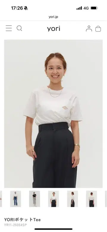 yori 포켓Tee