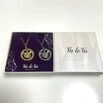 Vu le Vu 페어 목걸이 스마일