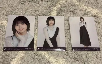 노기자카46 브로마이드 나카니시 아루노 비대칭