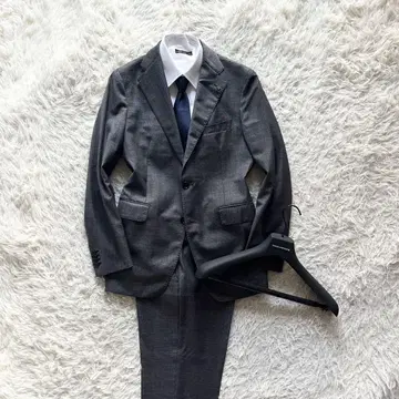 [ 새상품급 ] TAGLIATORE 다크 그레이 울 수트 사이즈 46