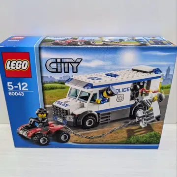 [ 레어 ] LEGO CITY 60043 폴리스 밴과 도둑의 배기