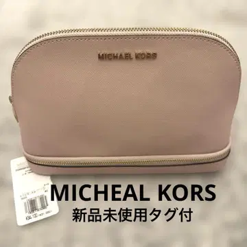 MICHAEL KORS 파우치 핑크 라지 빅 사이즈 미사용 새상품