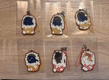 하이큐 팝콘 러버 스트랩 네코마 고교 카라스노 고교