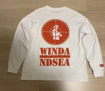 WIND AND SEA PUBLIC ENEMY 콜라보 긴팔 롱T
