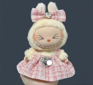 라부부 labubu 옷 갈아입기 봉제 인형 의류 17cm 덕질 핑크
