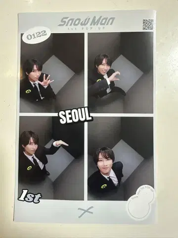 Snow Man 1st POP-UP 아베 료헤이 프리쿠라