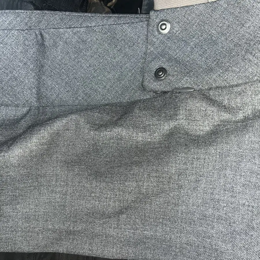 Sculptor Waist Point Classic Skort Gray Skirt on Bunjang