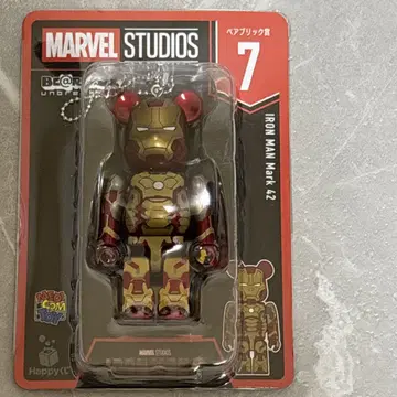 MARVEL STUDIOS 베어브릭 상 7 아이언맨 마크 42