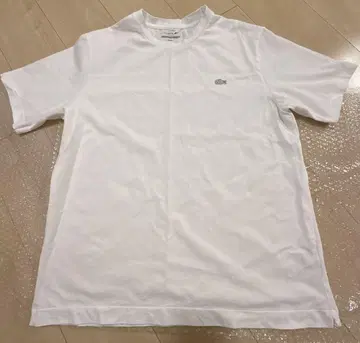 LACOSTE 원포인트 로고 크루넥 T셔츠