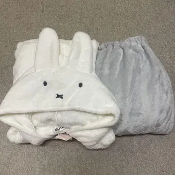 시마무라 miffy 새상품 퍼지 룸웨어 후드티 후드 미사용