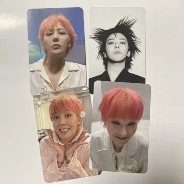 지용 위버멘쉬 G-DRAGON 트레이딩 카드