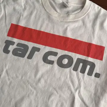 TAR T셔츠 XL 2002년 뒷면 택 tarcom
