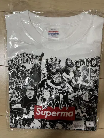 Superma MAXIMUM THE HORMONE 티셔츠 L 사이즈