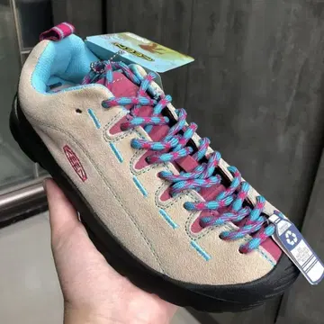 keen 24cm 클라이밍 신발 베이지/핑크/터콰이즈