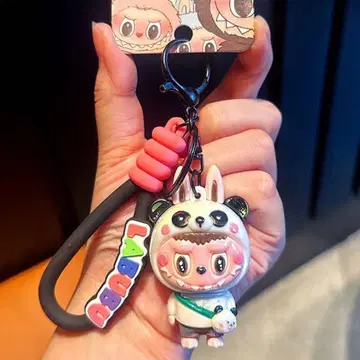 라부부 Labubu 키링 팬더 의상