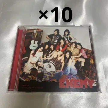 TWICE ENEMY 일반ver CD 10장 세트