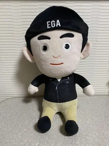 에가짱 채널 에가짱 BIG 봉제 인형 가죽 재킷