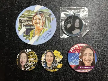 아이도 키요코 캔뱃지 코스터