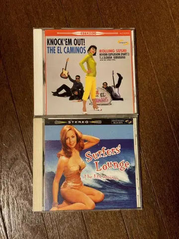 THE EL CAMINOS 2장 CD 오비 포함 SURF GARAGE
