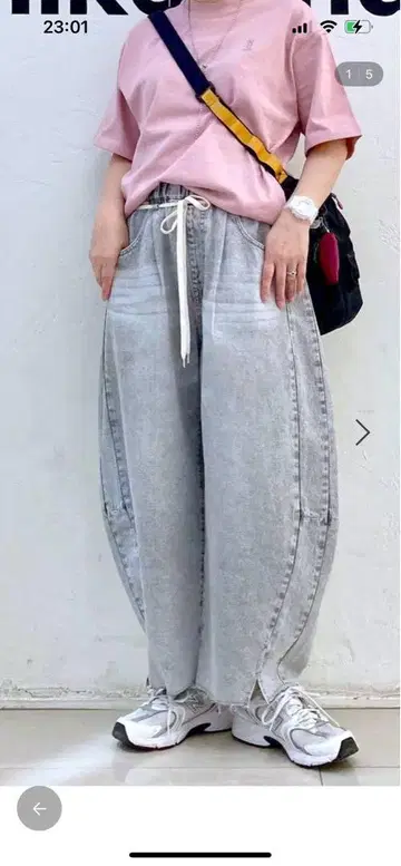 니코앤드 EASY COCOON DENIM2