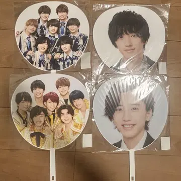 미치에다 슌스케 부채 4개 세트