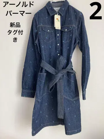 아놀드 파머 여성용 데님 원피스 2 새상품