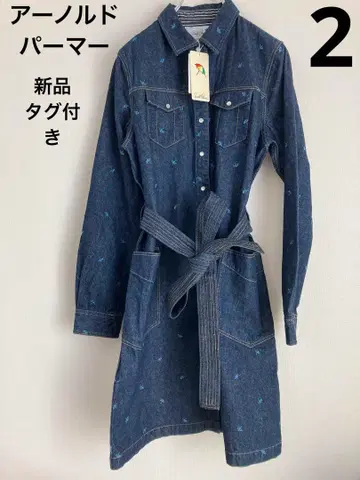아놀드 파머 여성용 데님 원피스 2 새상품
