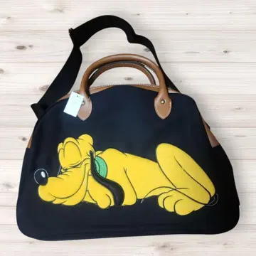 초레어 택 포함 새상품 디즈니 공식 카탈로그 플루토 숄더백