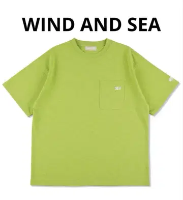 WIND AND SEA 윈드앤씨 가슴 포켓 반팔 T셔츠 M 사이즈