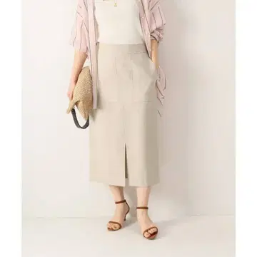 Spick & Span 포켓츠키 타이트 스커트