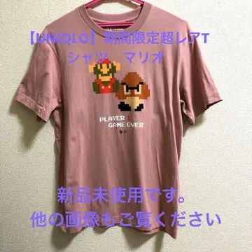 [ 미사용 새상품 ] UNIQLO 마리오 기간 한정 T셔츠 남녀 공용
