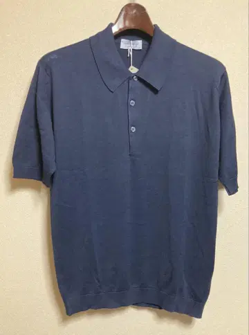택 포함 새상품 john smedley ISIS 사이즈 S NAVY