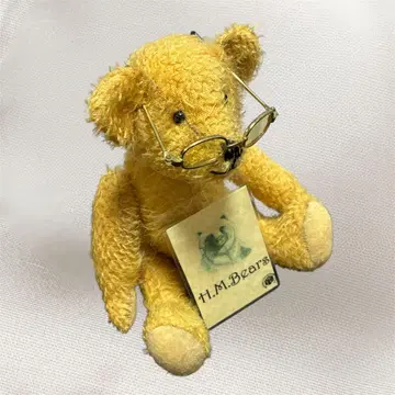 h.m.bears 안경 안경 봉제 인형 테디베어 마스코트