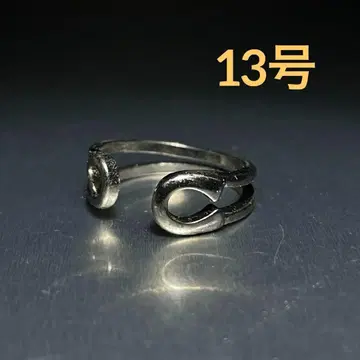 빈티지 패션 반지 실버 13호 오픈링 앤티크