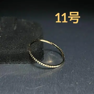 빈티지 패션 반지 골드 11호 톱니 디자인 심플