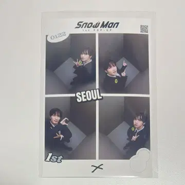SnowMan 한국 서울 1st popup 후카사와 타츠야 푸리쿠라