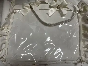 자카마트 화이트 a3 캔버스 백