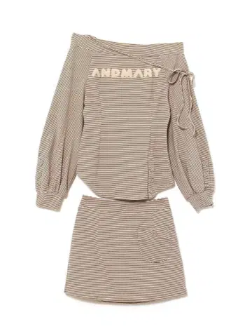 앤드마리 andmary Ivy loose set up 베이지