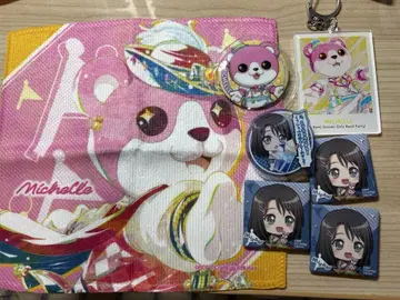 오쿠사와 미사키 미셸 BanG Dream! 뱅드림 키링 캔뱃지