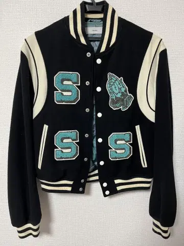 sugarhill 20aw 바시티 자켓